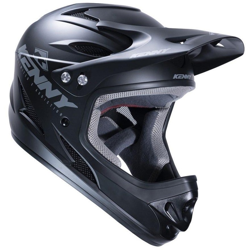 Kenny Racing Downhill Full Face MTB Helmet Matte Black XXS