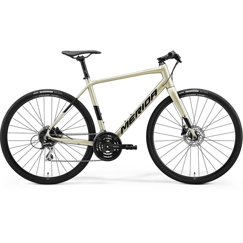 Merida Speeder 100 Flat Bar Road Bike Silk Champagne XS