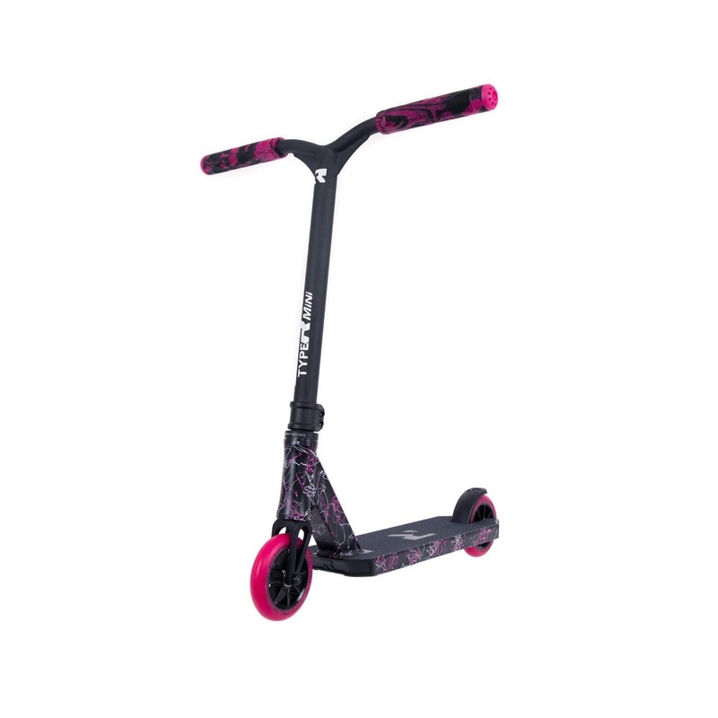 Root Industries Type R Mini Kids Scooter Pink Splatter