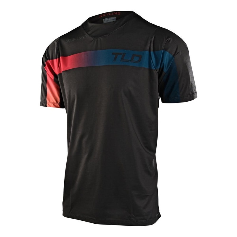 TLD Skyline SS Jersey Jet Fuel Carbon SM
