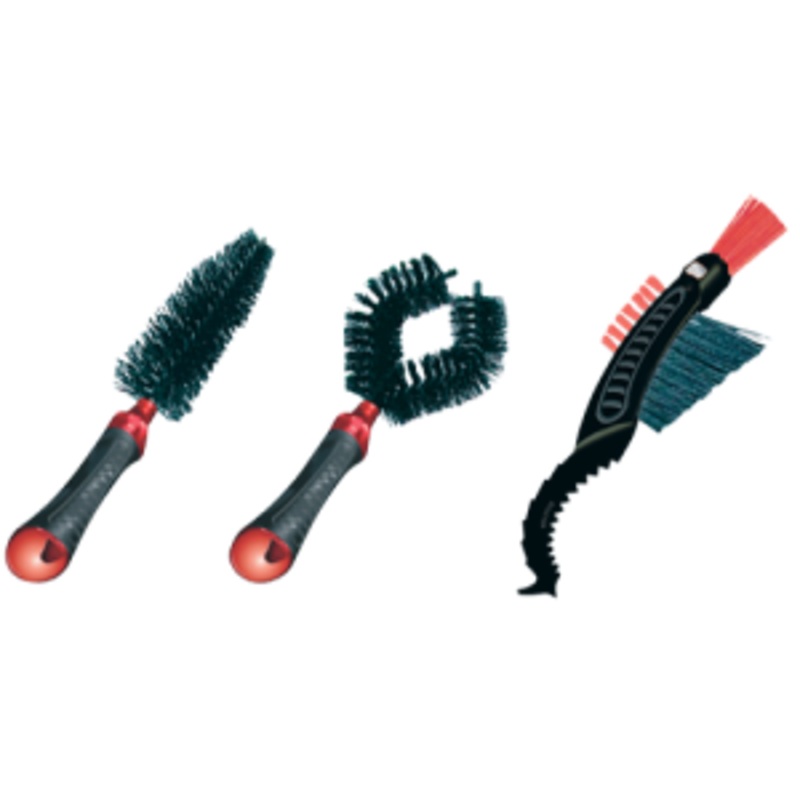 Weldtite Bike Cleaning Brush Set x3