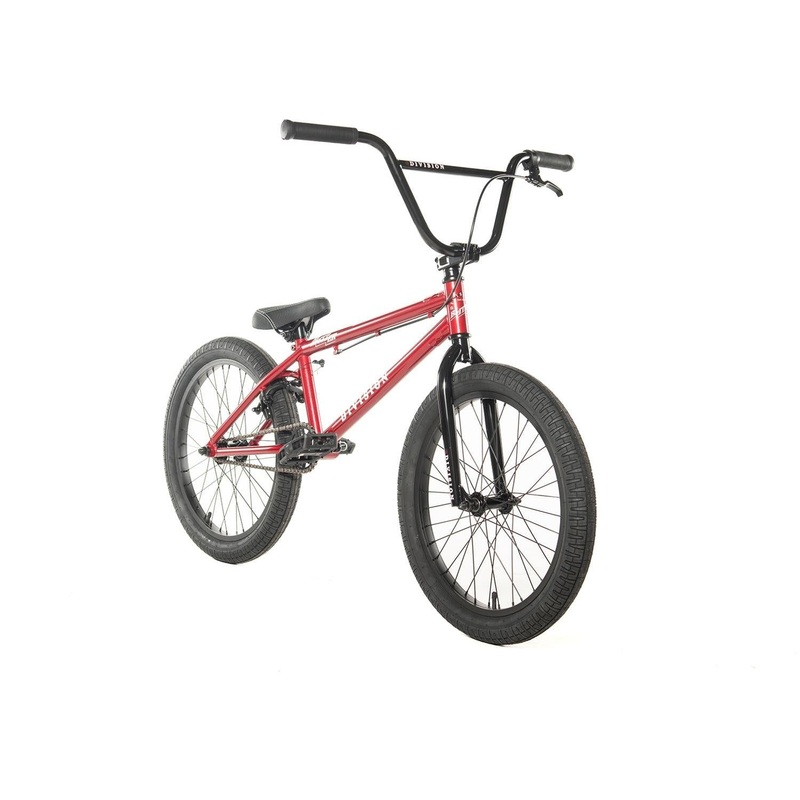 Division Blitzer 20” BMX Bike Metal Red