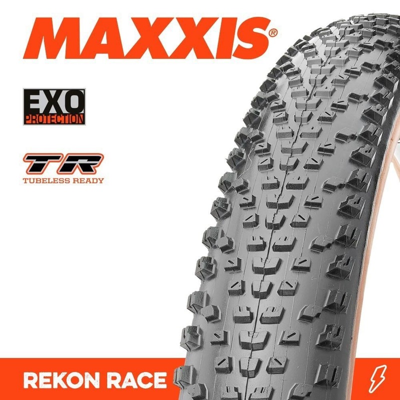 Maxxis Rekon Race MaxxSpeed EXO Folding MTB Tyre 27.5 x 2.25” 120TPI