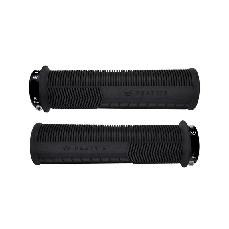 Peatys Monarch Thick Mushroom Grip Black