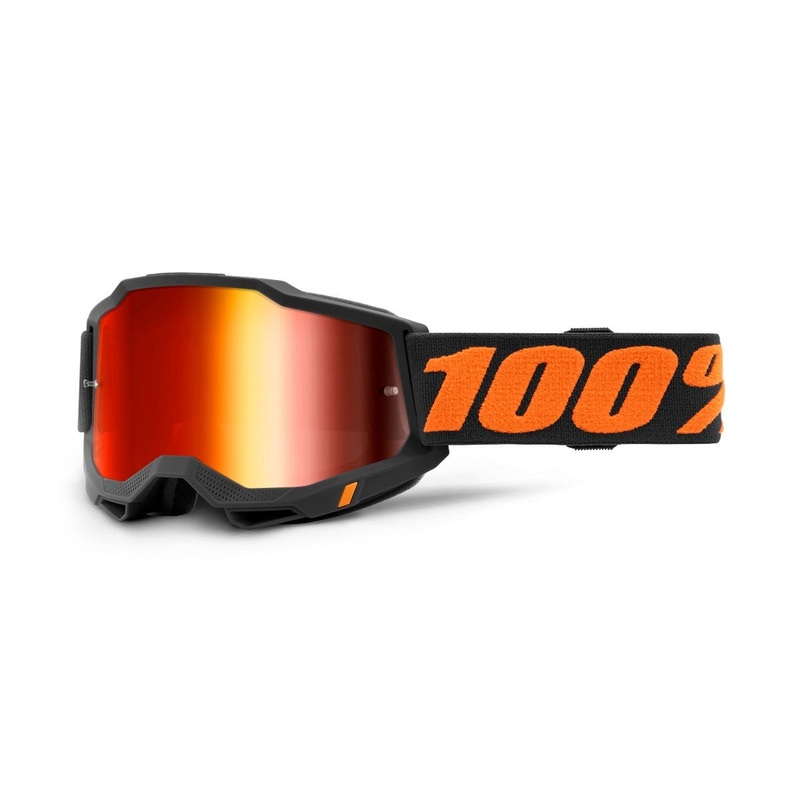 100% Accuri 2 Goggles Chicago/Mirror Red Lens