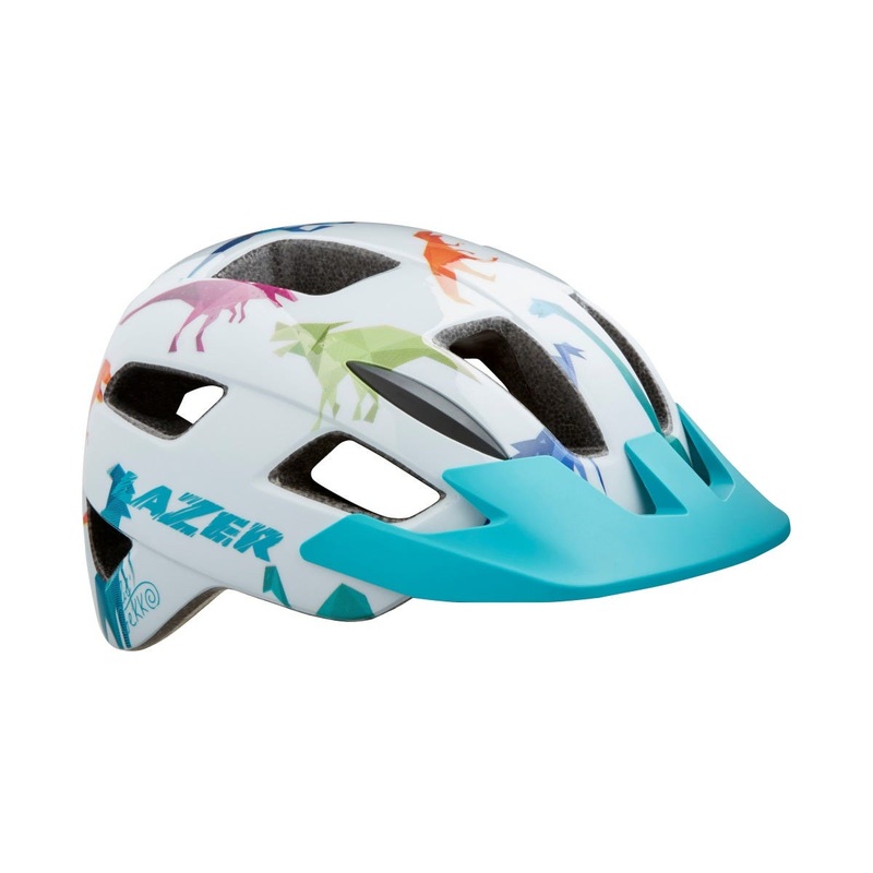 Lazer Lil’ Gekko Kids Helmet White/Dino 46-50cm