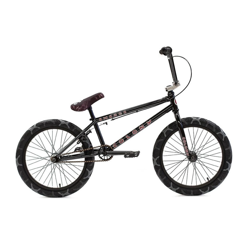 Colony Emerge 20 BMX Bike Black/Grey Camo