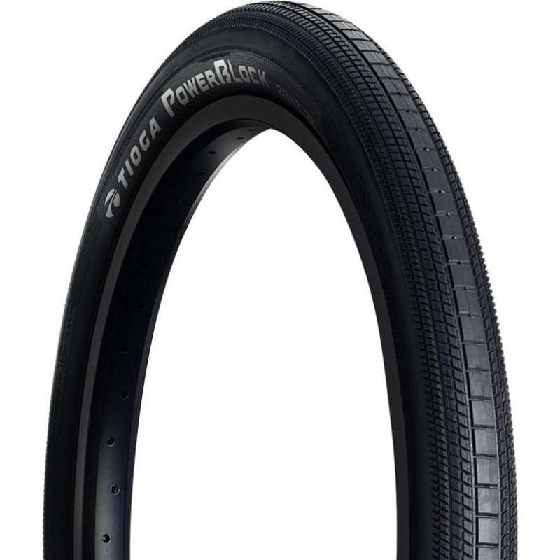 Tioga Powerblock BMX Tyre 20 x 1 3/8” Black