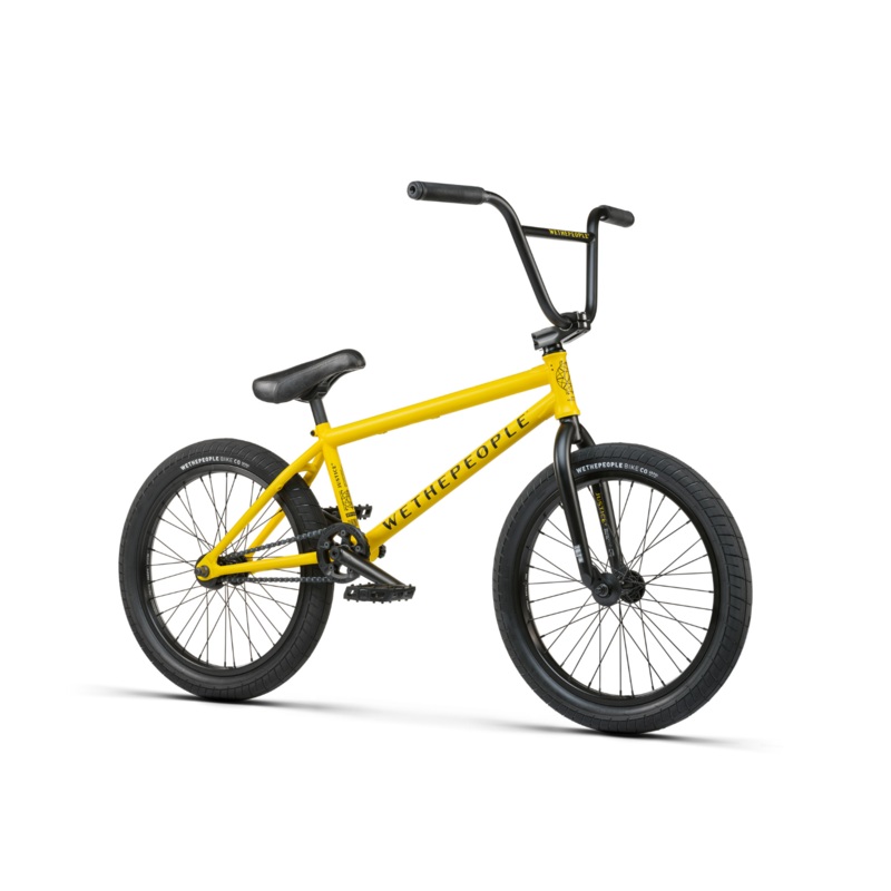 WTP Justice 20.75” BMX Bike Taxi Yellow