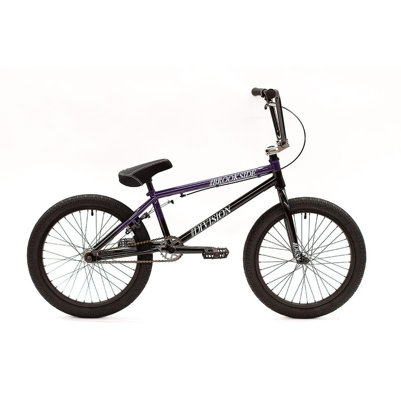 Division Brookside 20” BMX Bike Black/Purple Fade