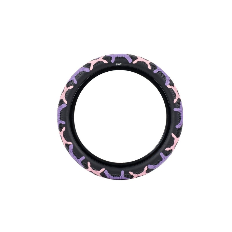 CULT Vans Tyre BMX Tyre 20 x 2.4 Purple Camo