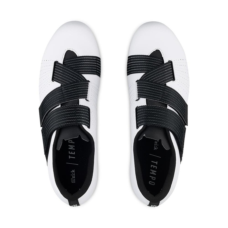 Fizik Tempo Powerstrap R5 Road Bike Shoes EU39 White/Black