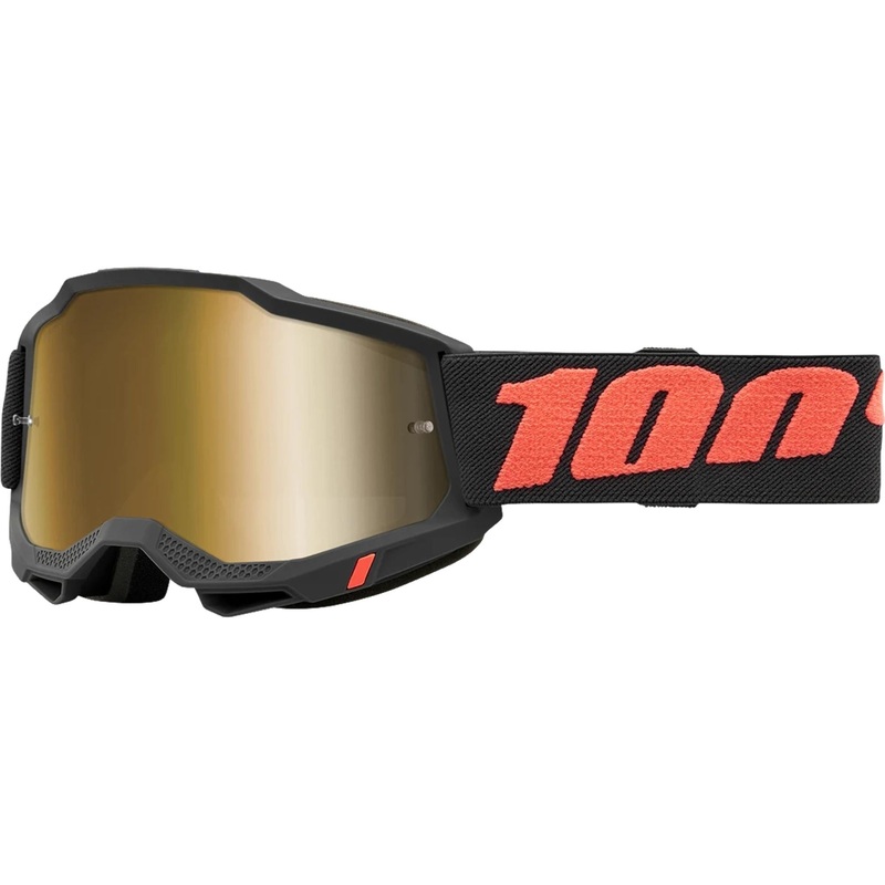 100% Accuri 2 Goggles Borego – True Gold Mirror Lens