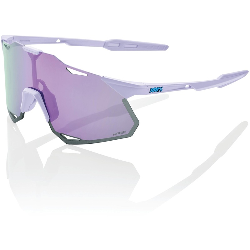 100% Hypercraft XS Sunglasses Soft Tact Lavender – HiPER Lavender Mirror Lens