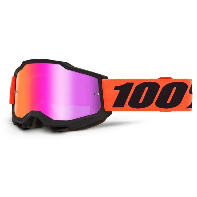 100% Accuri 2 Goggles Ferran – Mirror Dark Red Lens