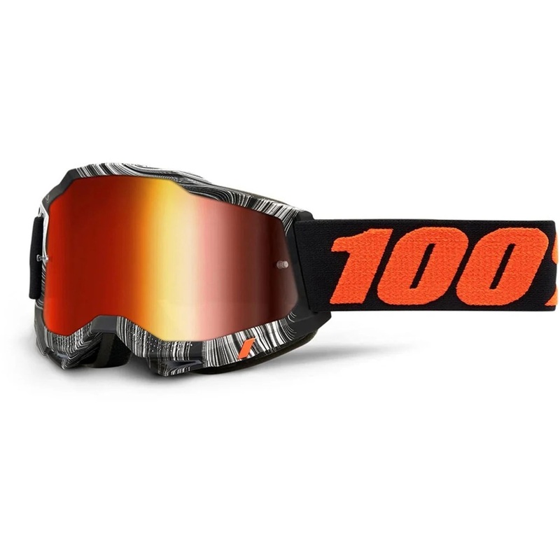 100% Accuri 2 Goggles Geospace – Mirror Red Lens