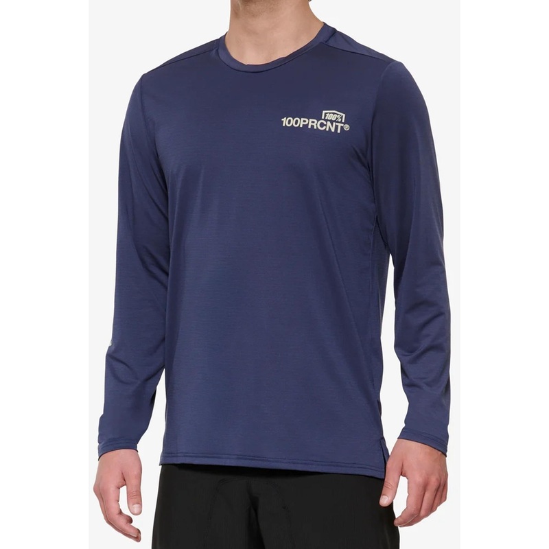100% Airmatic Long Sleeve Jersey Indigo SM