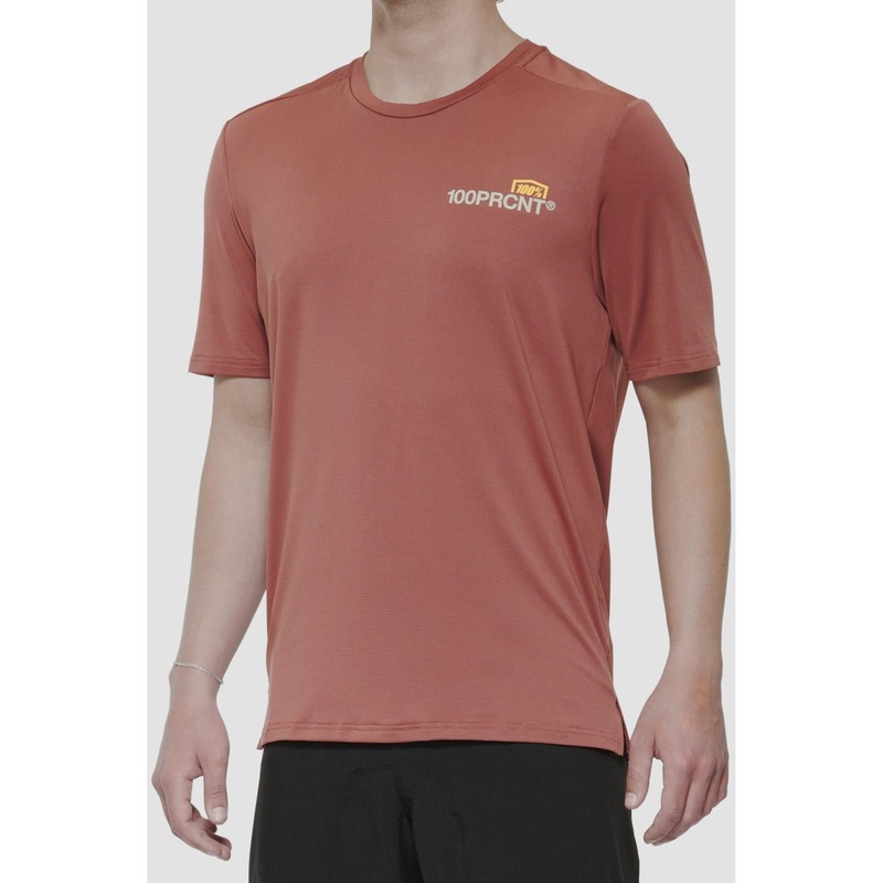 100% Airmatic Short Sleeve Jersey Cardinal Red SM