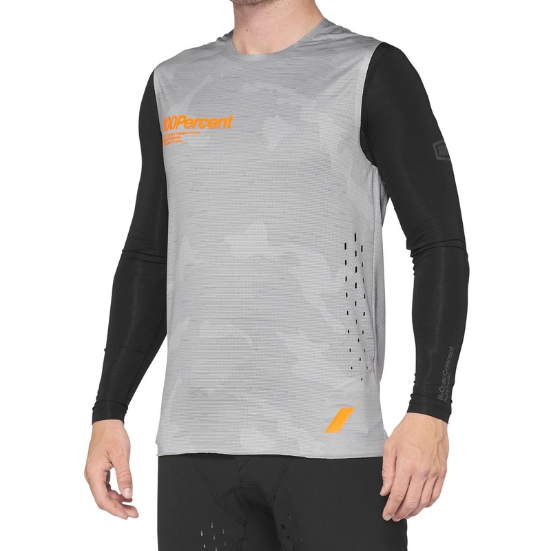 100% R-Core Concept Sleeveless Jersey Camo SM