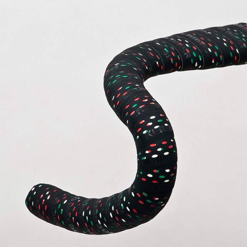 Bike Ribbon Drops handlebar ribbon White-Red-Gen