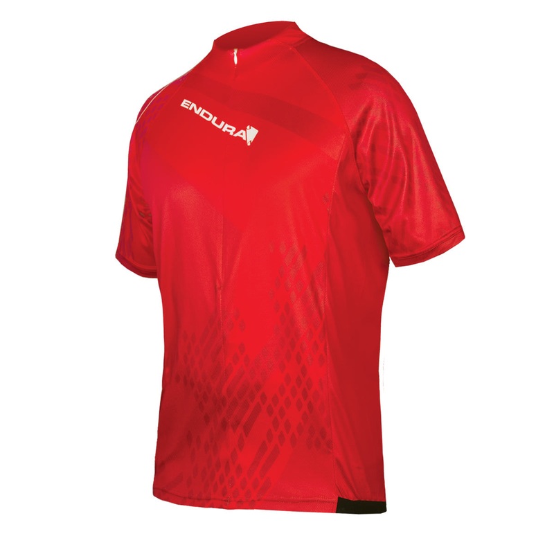 Hummanvee Ray II endura shirt Red S