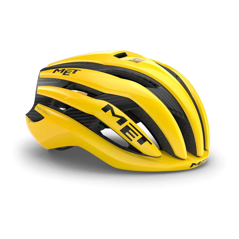 Met Trenta 3k CARBON MIPS Jaune Limited Edition helmet S