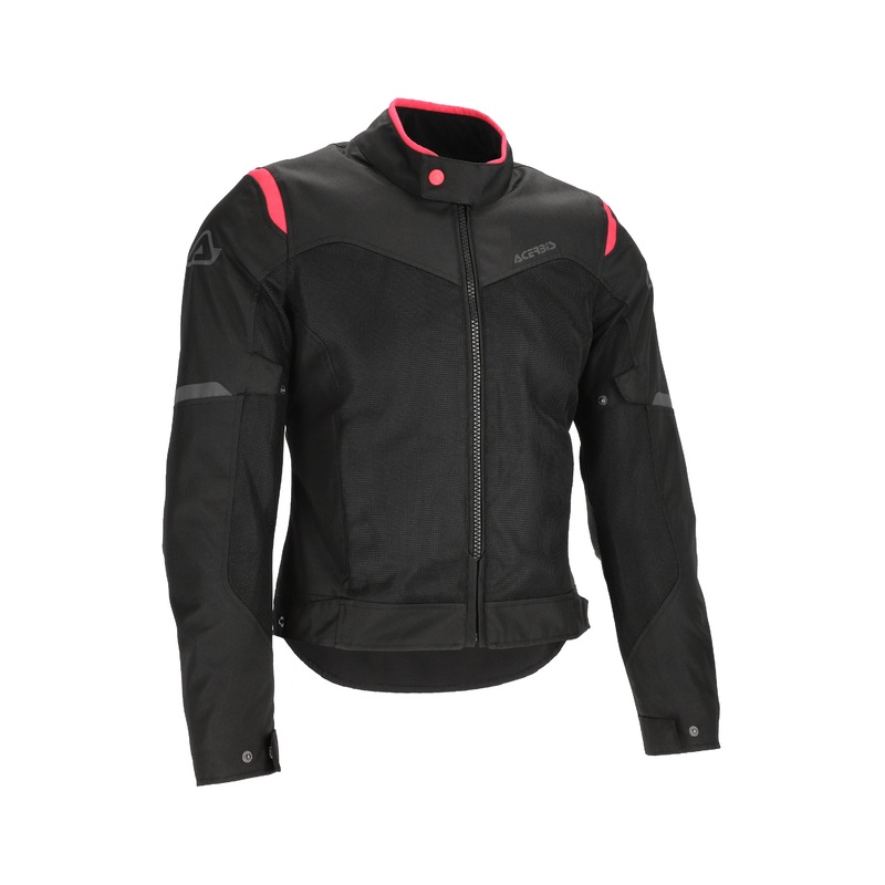 Acerbis Ce Ramsey Vented 2.0 Lady jacket Black/pink XS