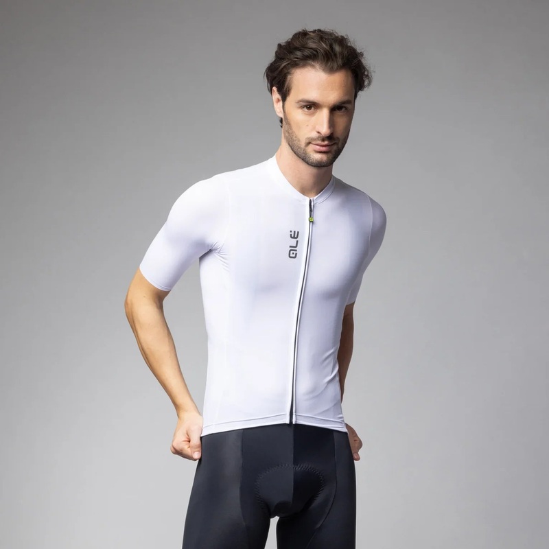 Short Sleeve Short Al Pragma Color Block 2025 White XS