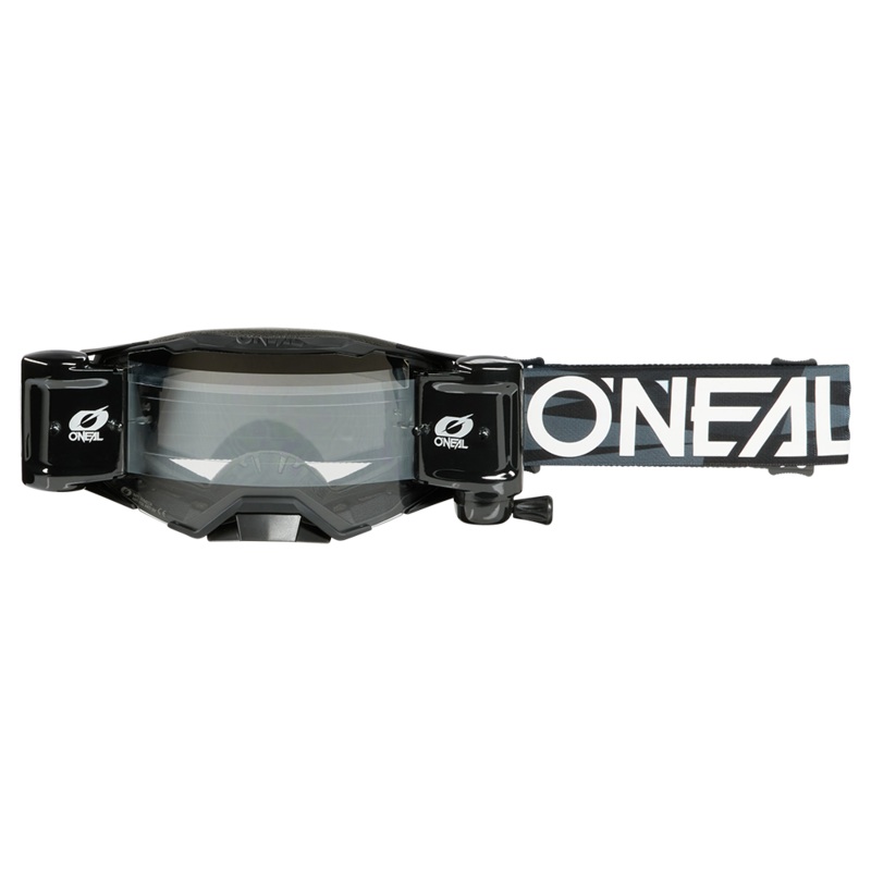 B-33 Roll off Stutus mask Black/White One size