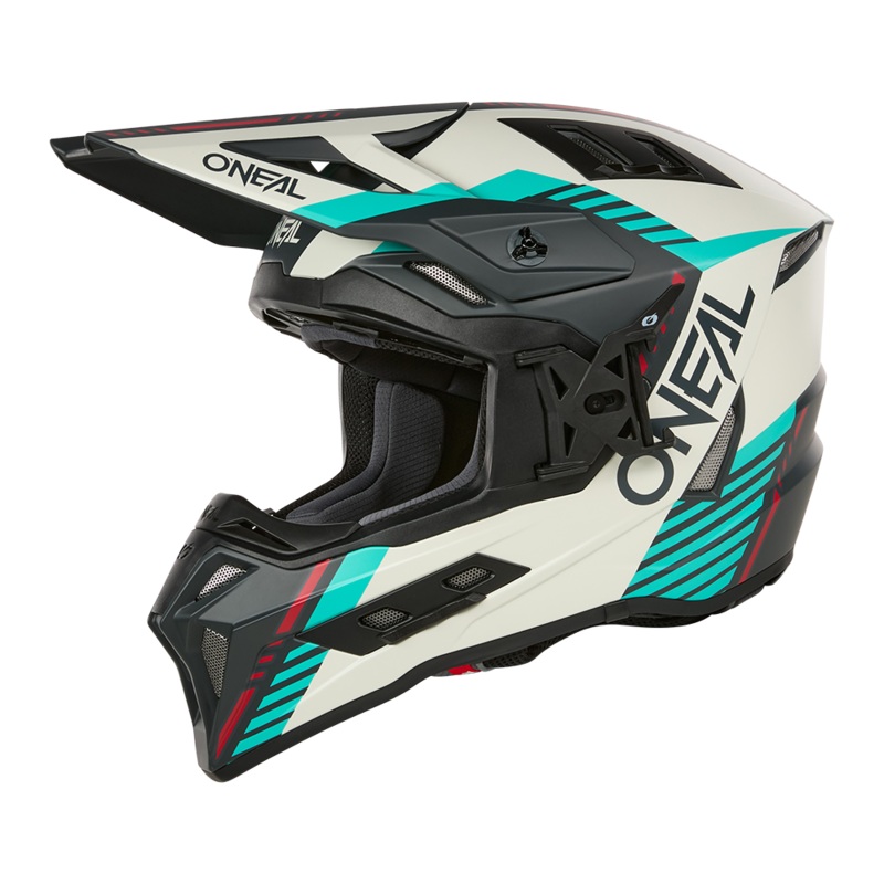 Ex-Srs Quin helmet Gray/Teal XS