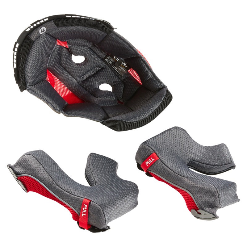 Line and spare spare jackets for 5SS helmet Black/Gray XS