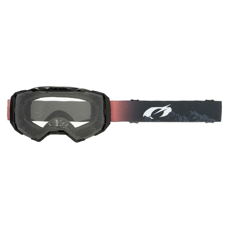 Mask B-22 Covert Black/red One size