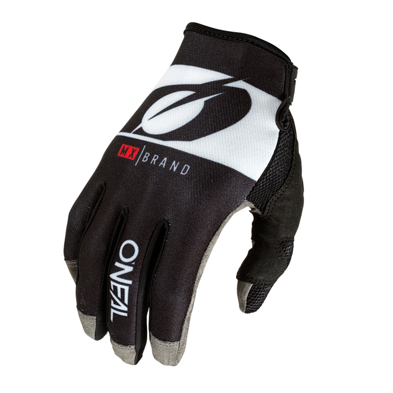 Mayhem Rider gloves Black/White S