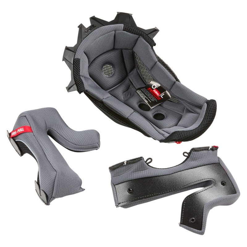 Parent and spare bacon for ex -S helmet Black/Gray XS