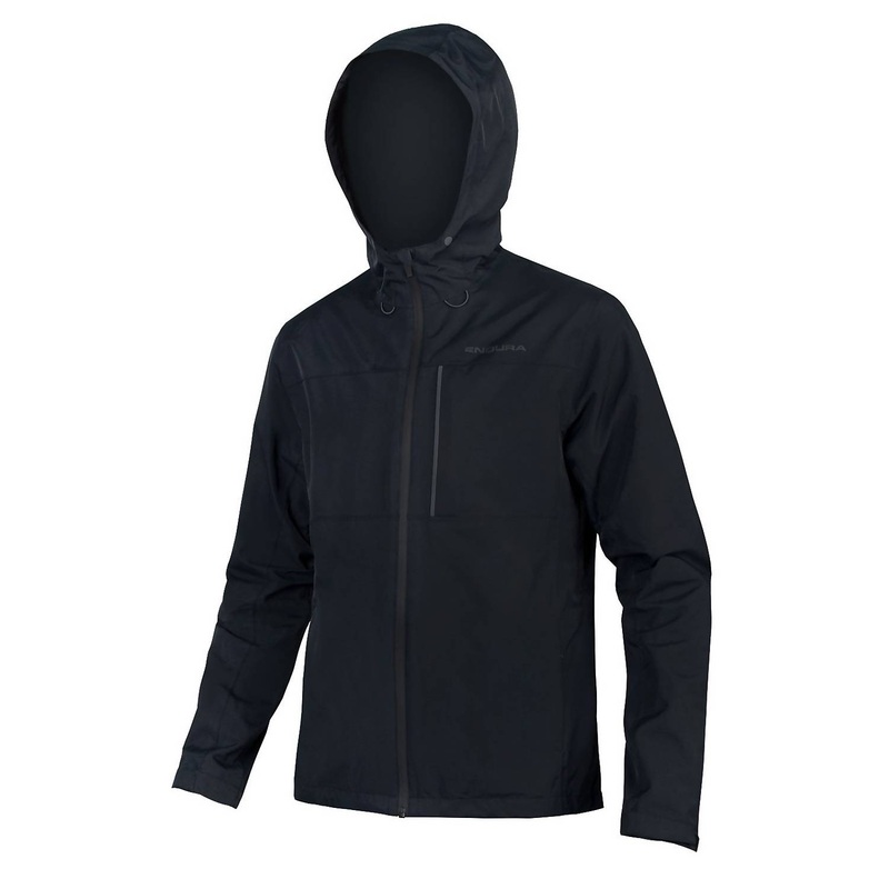 Waterproof jacket with hummit ENDura hood Black M