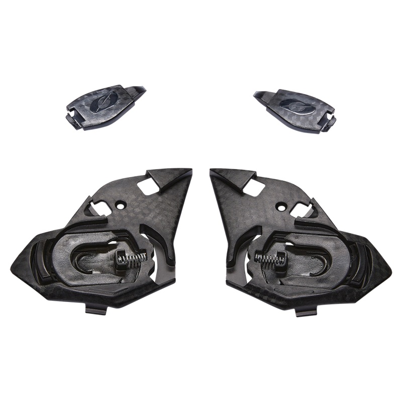 Spare plate for D-SRS helmet (visor mechanism kit (L+R)) Black One size