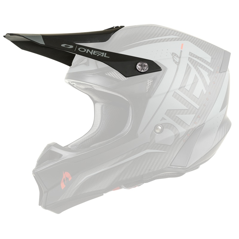 Spare visor for 10srs prodigy carbon helmet Black One size