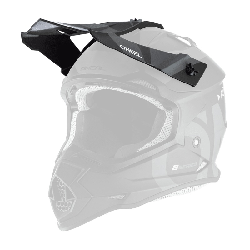 Spare visor for 2Srs Slick helmet Black/Gray One size