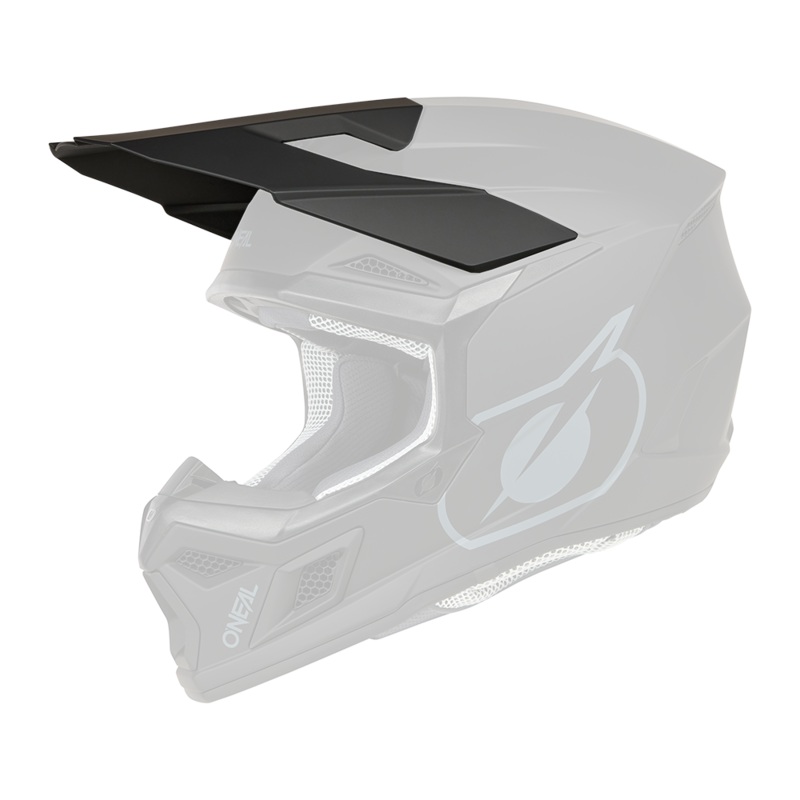 Spare visor for 3SR Solid helmet as a child Black One size