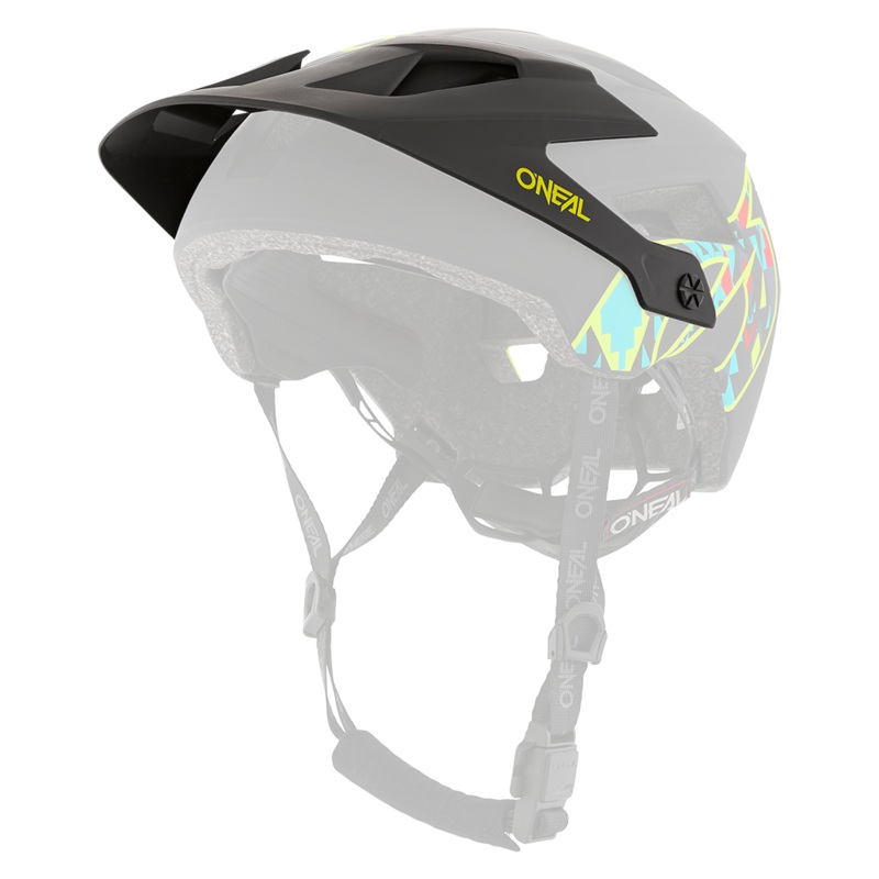 Spare visor for Cales Defender Muerta Black One size