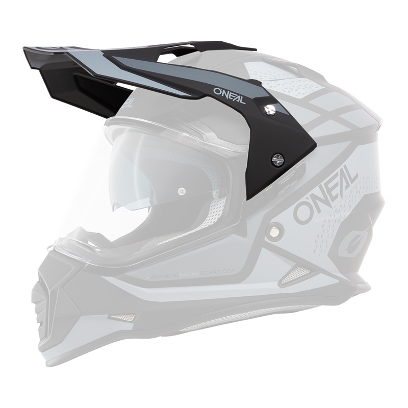 Spare visor for helmet sierra r Black/Gray One size