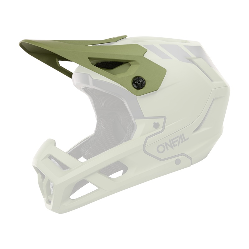 Spare visor for SL1 Crest helmet Olive/Black One size