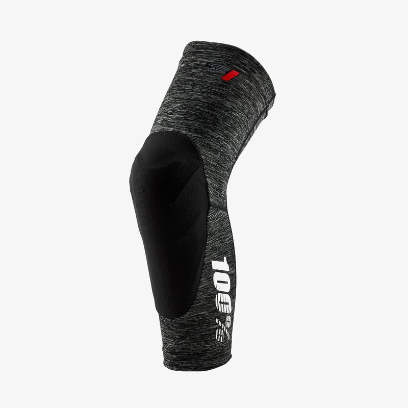 100% Elbow Guards Teratec Gray Heather-Black S