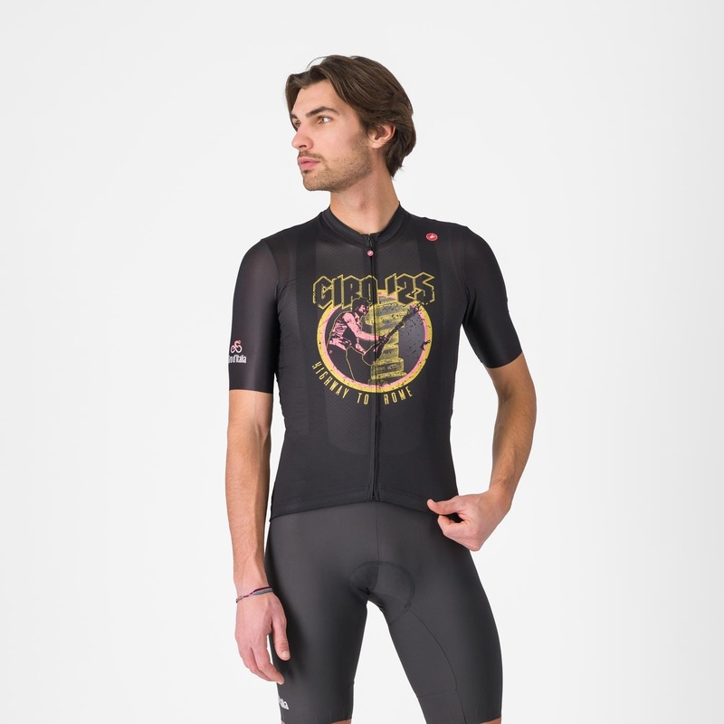Castelli jersey #giro Highway to Rome 2025 Black S