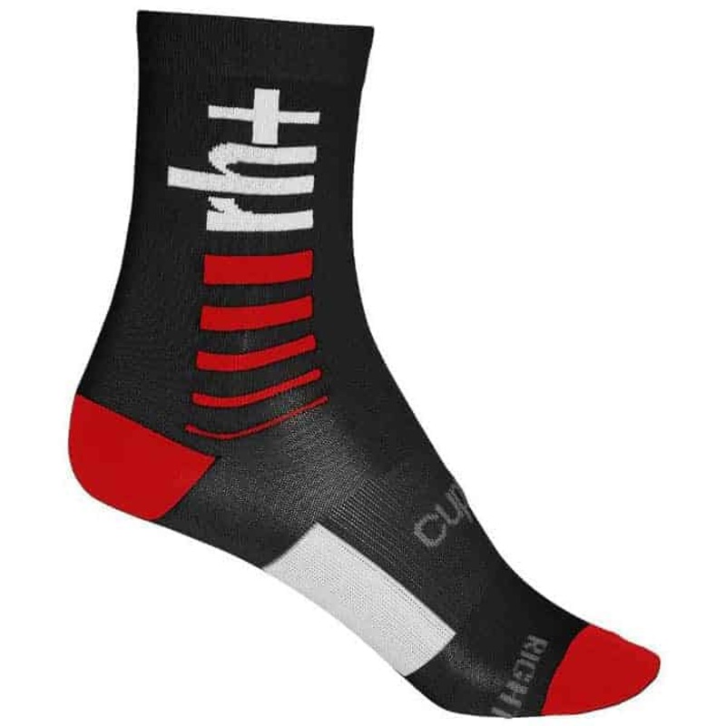 Ciclsimo Rh cyclent socks + logo 15 SOCK S-M White/Black