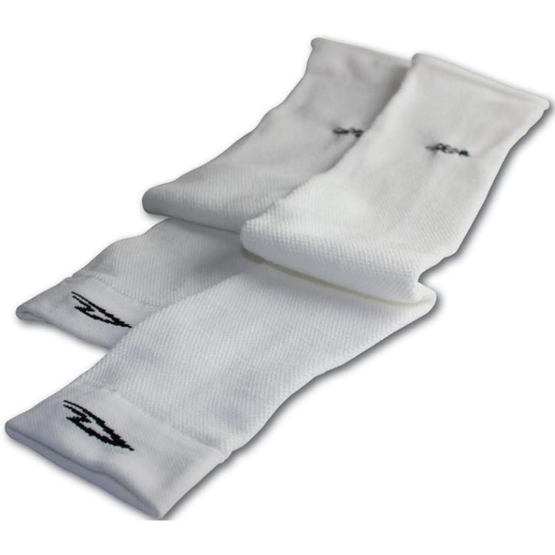 Defeet Armskins cycling sleeves, white S-M