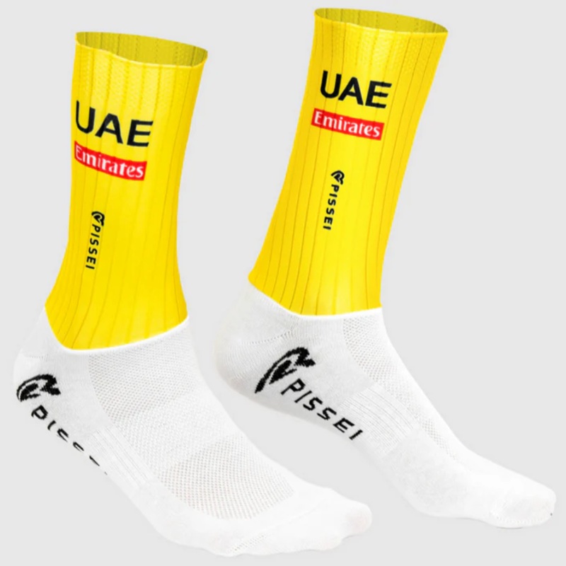 Pissei Team UAE 2024 Tour de France White/yellow L-XL