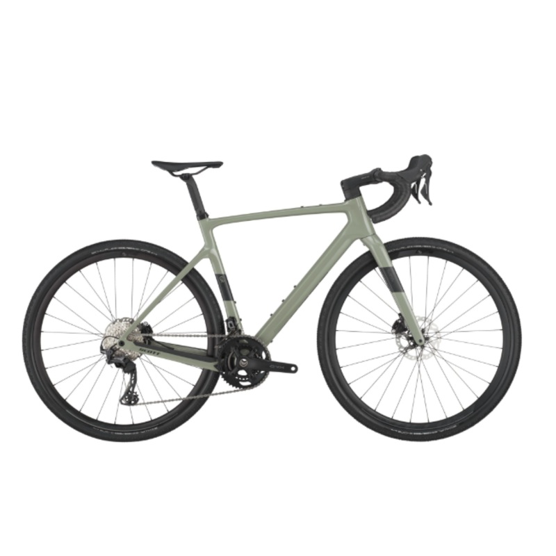 SCOTT Addict Gravel 50 Green/lucid red S