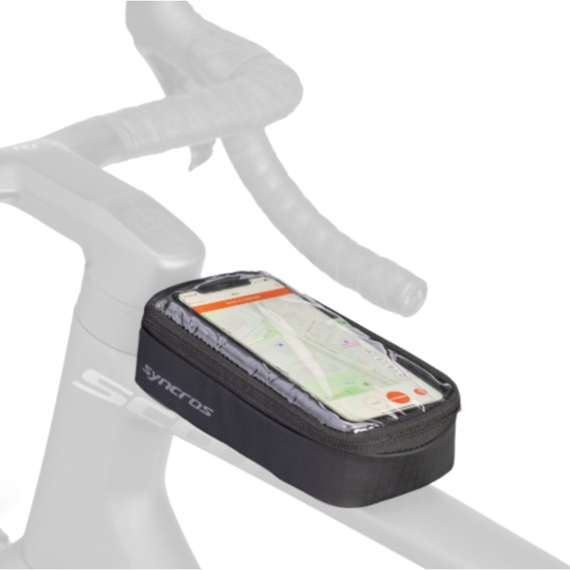 Syncros Ride Touch Screen horizontal pipe bag Black