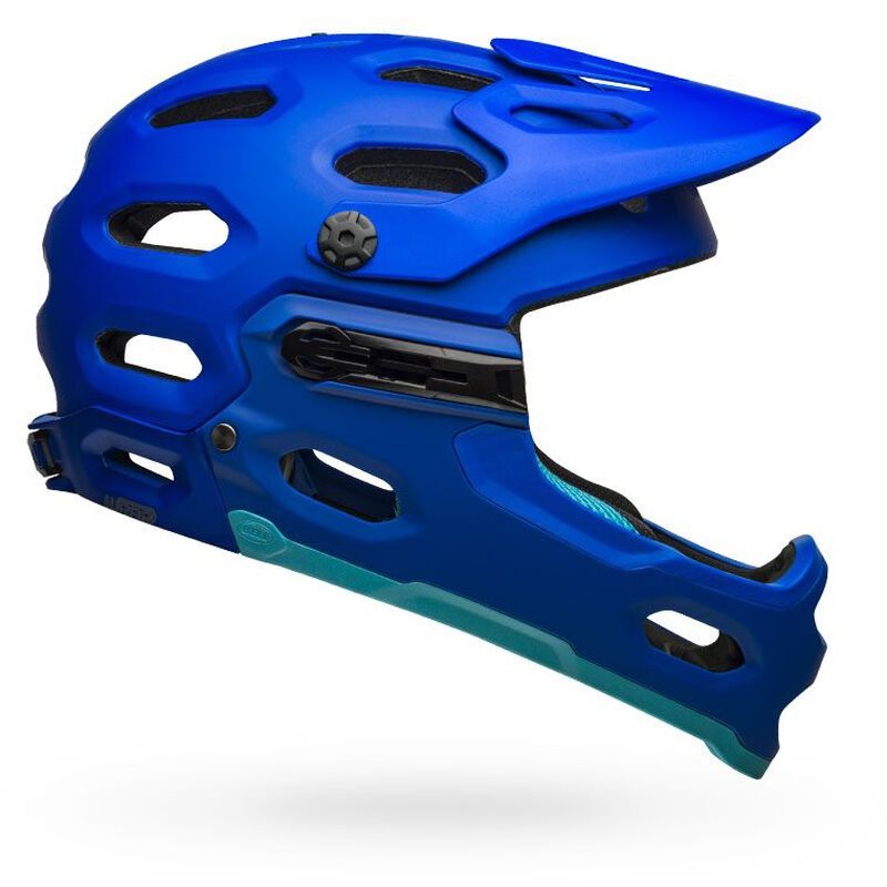 Bell super 3r Mips helmet Blue Matte S